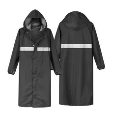 長款成人連體式反光防水雨衣