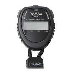 YAMAX 스톱워치 YM-501 시계 알람 스플릿타임 측정 목걸이타입 체육 스터디, 1개
