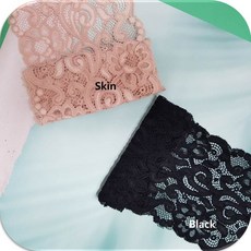 dklace 스판 레이스 5351 레이스 3 color ( 16cm (1yd 5yd 10yd) 기준 ), Skin(450cm_5yd), 1개