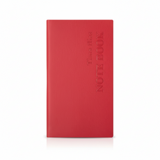 다다베 그리드 가죽 노트, 1개, 와인 레드 A6