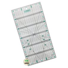 Le Summit RS-1530 拼布尺 15x30公分 霧面防滑切割尺 含30/45/60度標線, 1個