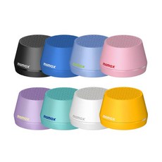 momax 1-Vibe GO Lite 迷你藍牙音箱, 黑色, 1Vibe Go Lite BS8TW