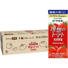 이토엔 충실야채 이상적인 토마토 30개입, 200ml, 1개