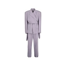 루이 비통 중고 더블 레이어 벨트 울 수트