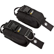 엑스딥 시큐어 웨이트 포켓 스쿠버 BCD용, XL 2 x15lbs
