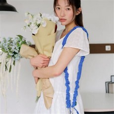 낼나 스크런치 케이블 스트랩 커버, 손목 스트랩, 레드