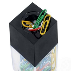 클립 보관함 직사각형 케이스 문구용 클립 디스펜서 사무용 데스크 다용도 수납함 홀더 수납 책상 용품