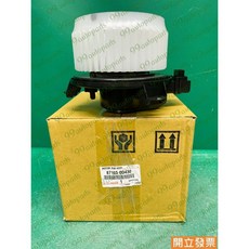 (汽車零件專家)豐田 SIENTA 1.8 2017- 年 馬達 鼓風機馬達 87103-0D430 豐田原廠, 1個