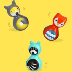 유아 3세 어린이집 오감 미니 오뚝이 장난감 문화센터 놀이 5개월아기, 1개