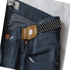 빅조이 어린이 벨트 땡땡이 의류