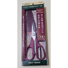 Ne Kono Te日本製可樂牌桃紅剪刀附皮套.布料專用剪刀 剪厚布剪刀 拼布剪刀-紅紫 日本剪布剪刀 厚布專用, 1個, 13cm