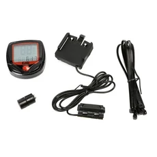 자전거정비무선 대형 스크린 야간 조명 방수 속도계 주행 거리계 도로 및 산악 자전거 사이클링 마일리지, 01 Chinese version