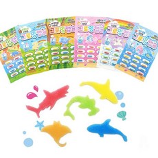 물속 팽창 캡슐완구 목욕놀이 스펀지 어린이 목욕용품 물놀이 장난감 완구, 1개, 상세페이지 참조