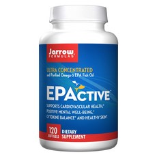 Jarrow FORMULAS EPA活性軟凝膠, 1罐, 120顆, 1罐