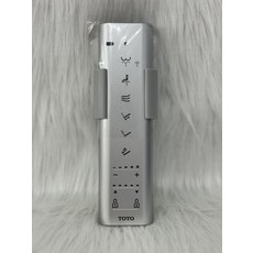 TOTO智能馬桶遙控器，多功能水洗調節，暖風烘乾，客製化清潔體驗, 100個, 不附掛版