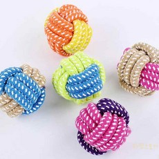 루마 강아지 이갈이 매듭볼 튼튼한, 매듭볼-랜덤