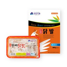 금동식품 국내산 뼈없는 닭발 200g 무뼈닭발, 20개