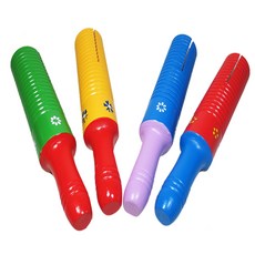 귀로 악기놀이 유아원목 교구, 귀로-빨강, 1개