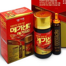 태반의 강한 힘! 생기엔 메가센파워+메가오천(메가센파워 75ml+메가오천 20ml)/활력 기력 중년/카페인, 95ml, 2개
