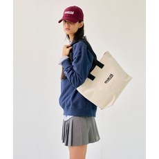 [마크니] CANVAS TOTE BAG_IVORY