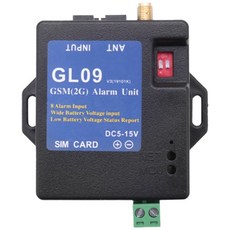 쿠쿠스토어 GL09 8 채널 배터리 작동 앱 제어 GSM 경보 시스템