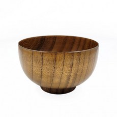 DUGNMARKT 아카시아 원목 일식 국 그릇 우드 식기 밥공기 다용도 주방, 1개, 상세페이지 참조