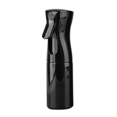 高壓連續噴霧瓶 細緻噴霧 連續噴灑 熨燙好幫手 適用多種材質衣物, 黑(200ML), 1個