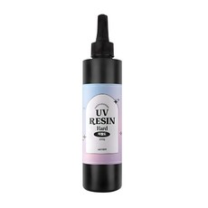 오로라데코덴 3세대 UV 레진 하드 저점도 200g, 1개