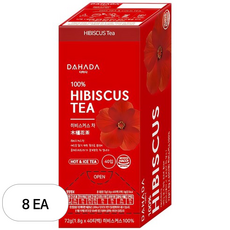 다하다 히비스커스차, 1.8g, 40개입, 10개