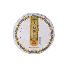大益 傳世 普洱生茶 357g 1401, 1個, 片