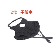 機車通用油箱包掛載底座 MOLLE 系統 防水防曬, 2代-摩托車油箱馬甲,黑色