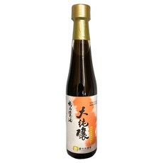台中市農會 大純釀黃豆極品醬油 - 古法釀造 在地黃豆, 400ml, 1瓶