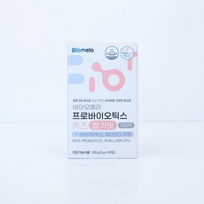바이오메라 키즈 딸기맛 프로바이오틱스 30p, 60g, 1개