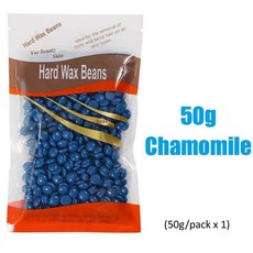 브라질리언 하드 왁싱 콩 제모 기계 체모 제거용 무통 핫 필름, 1개, 4) 50g-Chamomile