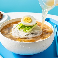 소몽푸드 함흥냉면 밀키트 얇은 냉면 물냉면 2인분 1세트, 1.2kg