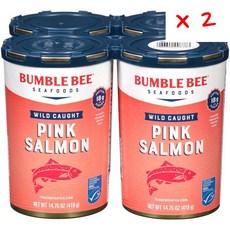 범블비 핑크 살몬, 2개, 418g