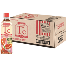하이트진로 티도씨 자몽 아이스티 제로, 24개, 500ml