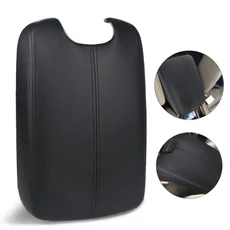 혼다 어코드 교체용 가죽 팔걸이 커버 2008 센터 콘솔, 02 Black