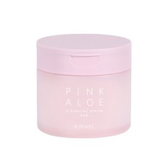 (비주얼)비주얼 핑크알로에 저자극 세럼클렌징 대형 토너패드 180ml(60매), 1개, 60매입