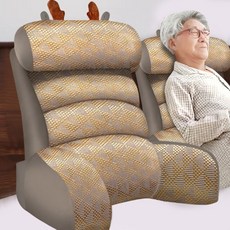 등쿠션 삼각 침대베개 헤드 롱베개 소파 등받이 좌식, 1개, L. KNew 2nd Generation. 사슴 뿔 딥