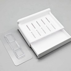 부착식 공중부양 물빠짐 받침대 비누 욕실 eso+70335XM, 상세 설명 참조, 1개