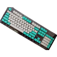 기계식 키보드 십자 키캡 ABS OEM 체리블랙 브라운 블랙, 1개, 블루 앤 화이트