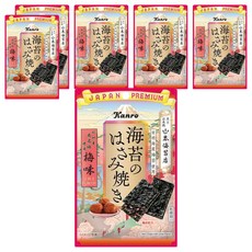 Kanro 甘樂 烤海苔 梅子口味 4.8g 6入, 6個