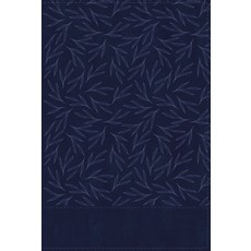 (영문도서) Niv Thinline Bible Large Print Leathersoft Navy Red Letter Comfort Print Imitation Leather, Zondervan, English, 9780310154327