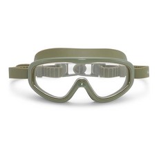 14세 이상을 위한 페티테스 폼스 수영 고글 - 가벼운 실리콘 김서림 방지 와이드 렌즈 모발 안전 버클 면 파우치, Terra Verde 453053