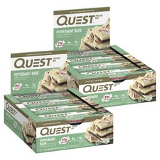 QUEST NUTRITION 高蛋白能量棒, Peppermint Bark, 24入