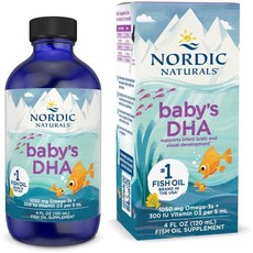 노르딕내츄럴스 베이비DHA 1050mg 비타민D3 300IU 120ml, 1개