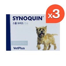 뱃플러스 사이노퀸 영양제 소형견, 3개, 뼈/관절강화