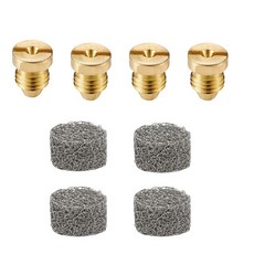 고압 세차폼건 4피스 캐논 오리피스 노즐 메이커 스노우 랜스용 1mm 범용 캐논 오리피스 노즐 스레드 3000 PSI