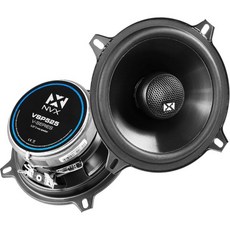 NVX VSPTW 450W 피크 150W RMS 1인치 25mm V시리즈 실크 돔 자동차 오디오 트위터와 크로스오버, 5.25" Coaxial